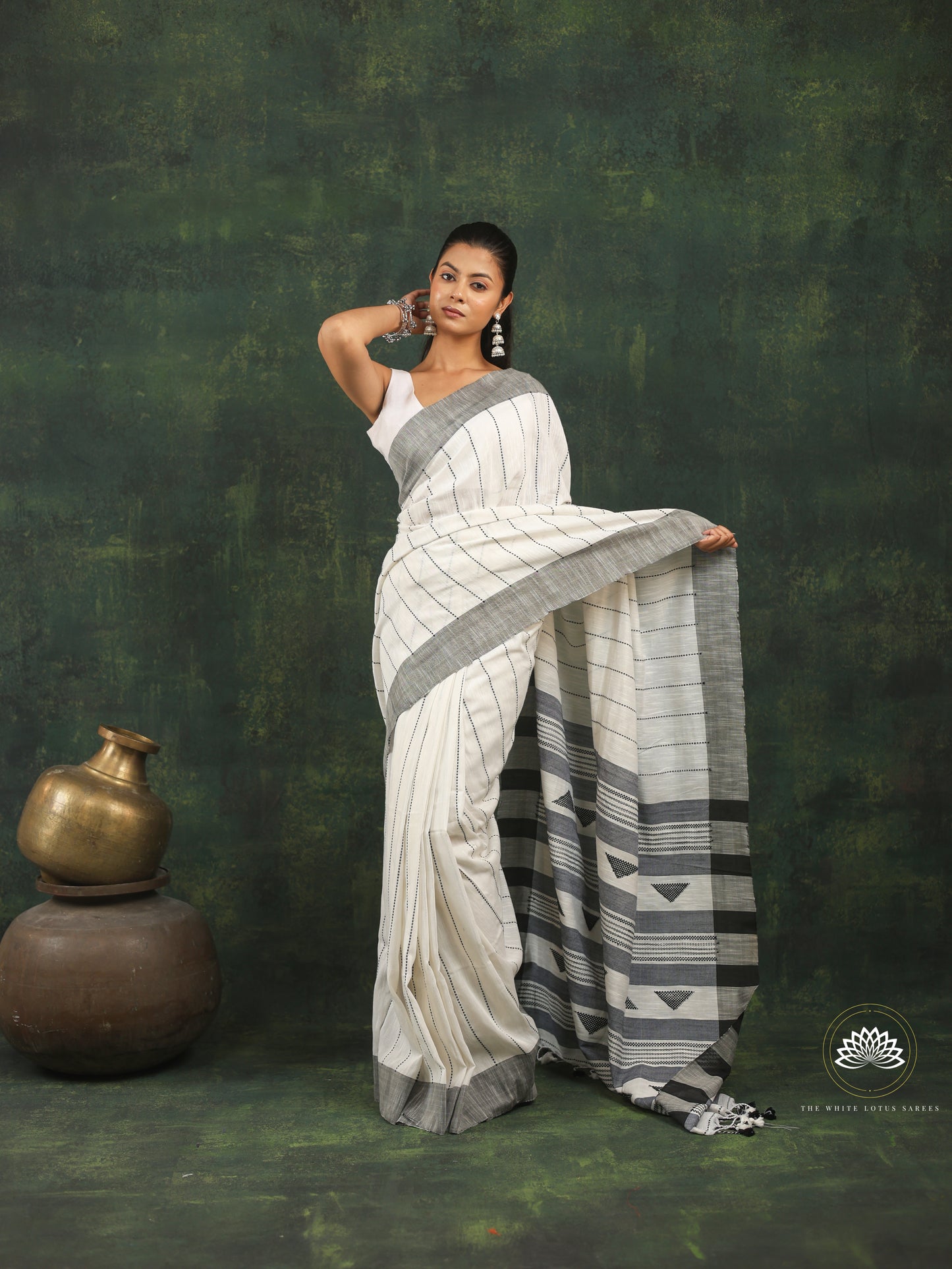 Adaa- Khadi Cotton Saree