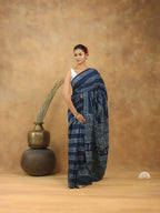 Handblock Print Saree