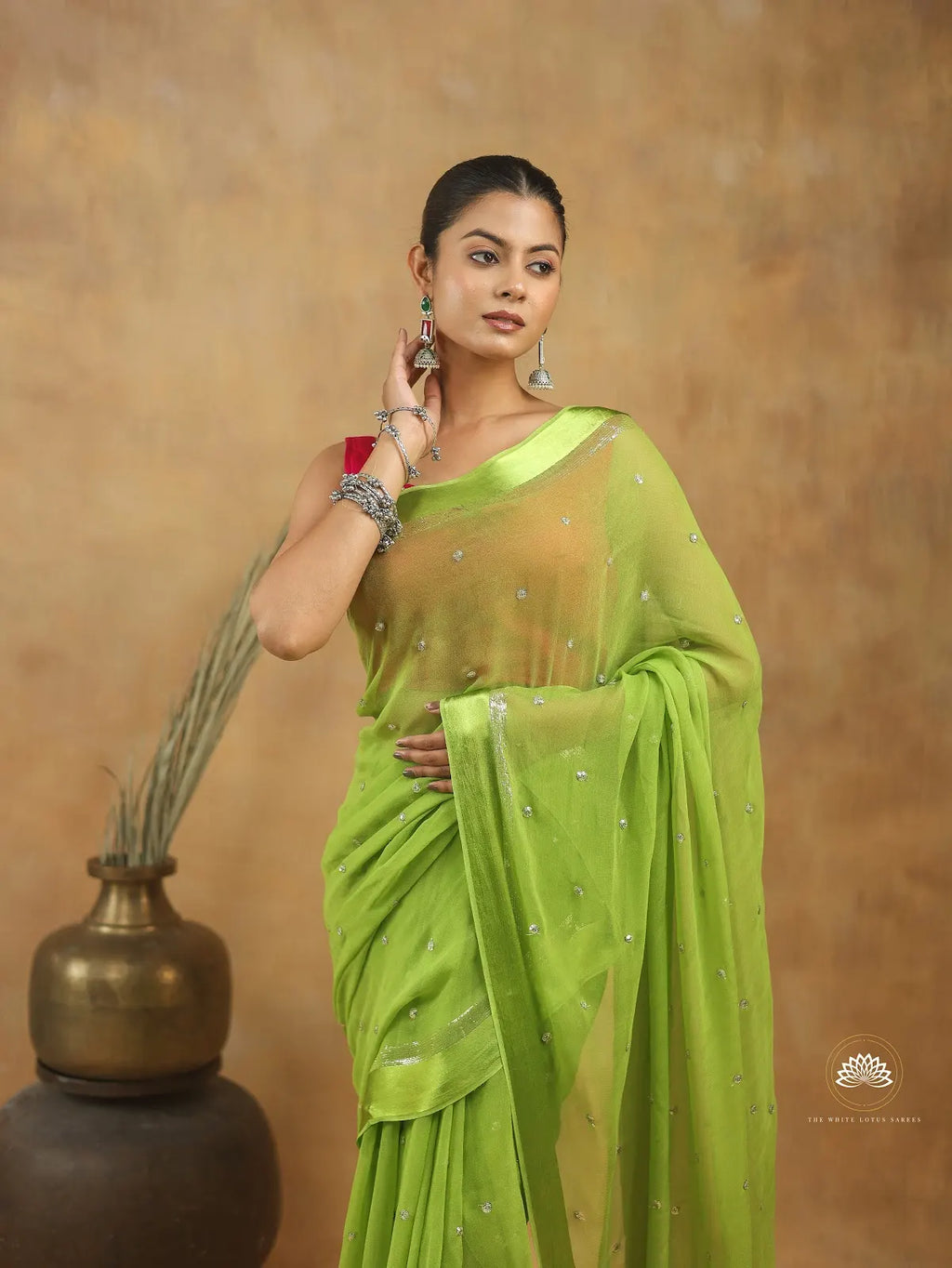 Viscose Georgette Saree