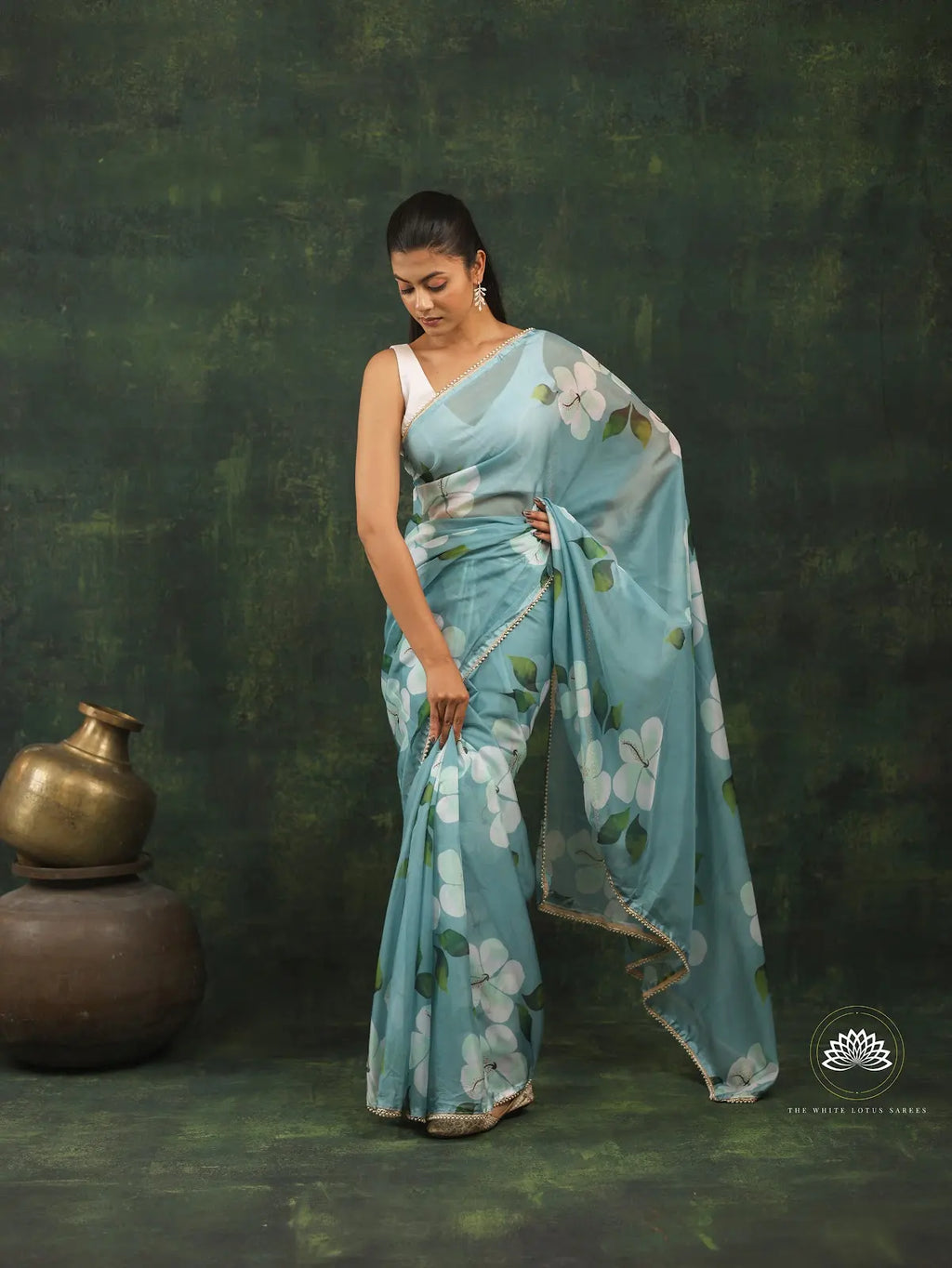 Kora Organza Saree