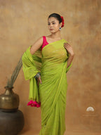 Mul Cotton With Sequence Embroidery