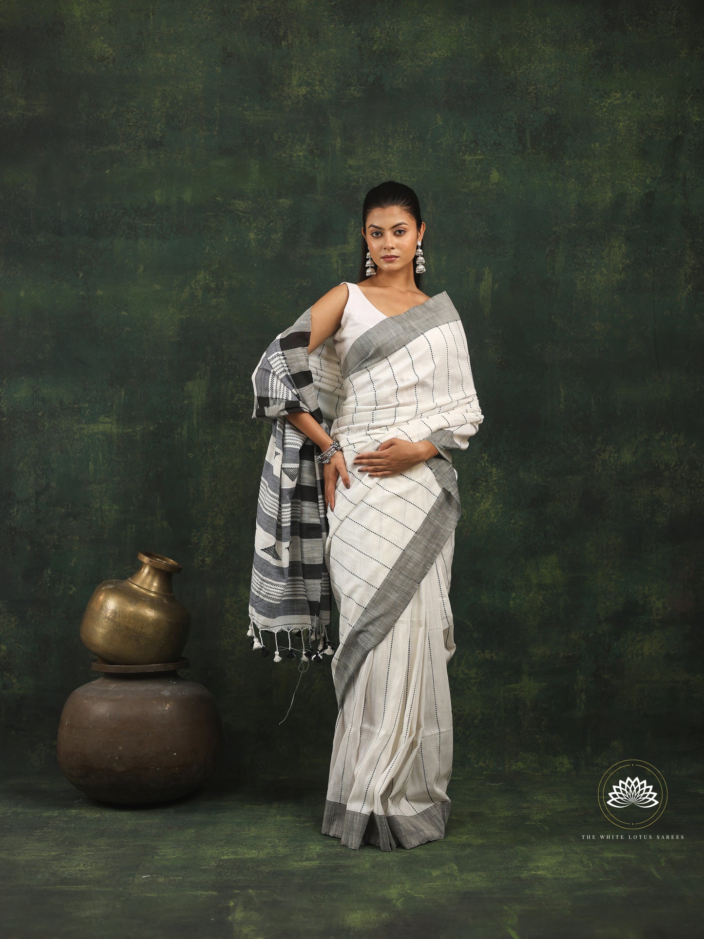 Adaa- Khadi Cotton Saree