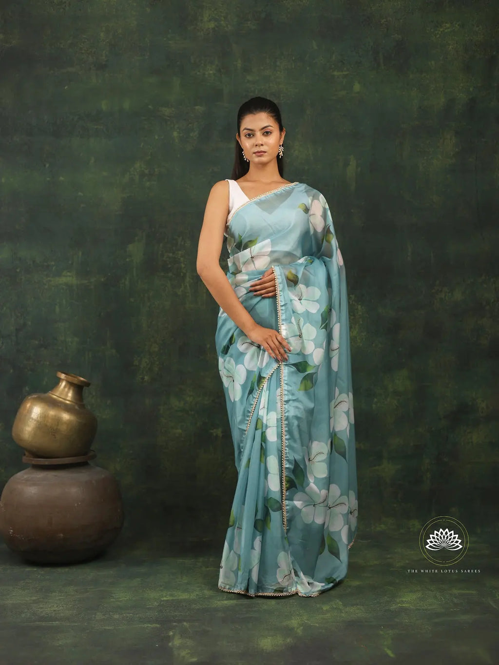 Kora Organza Saree