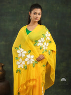 Hand Painted Mul Cotton