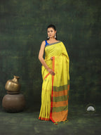 Parrot green with yellow