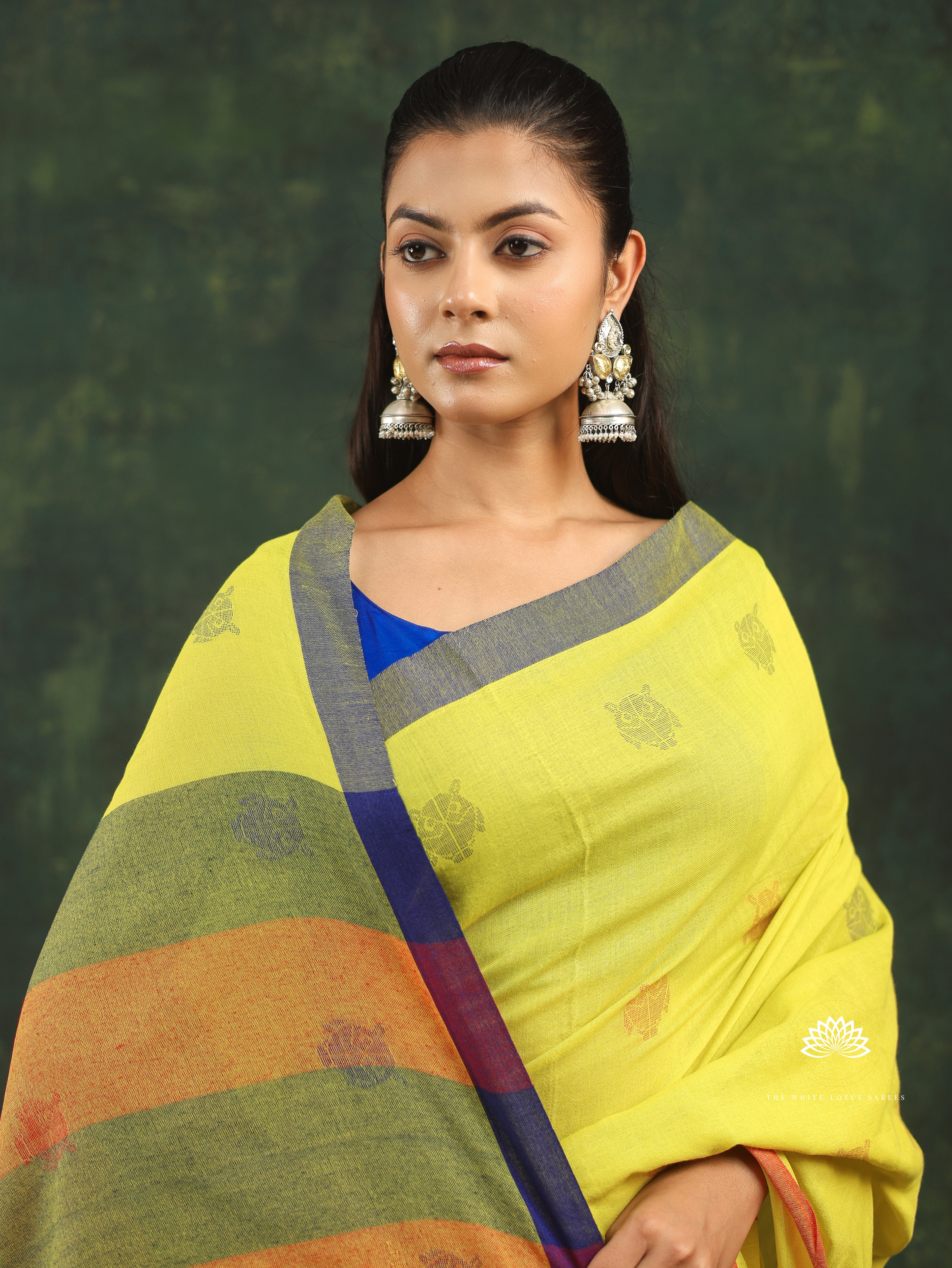 Parrot green with yellow