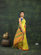 Parrot green with yellow