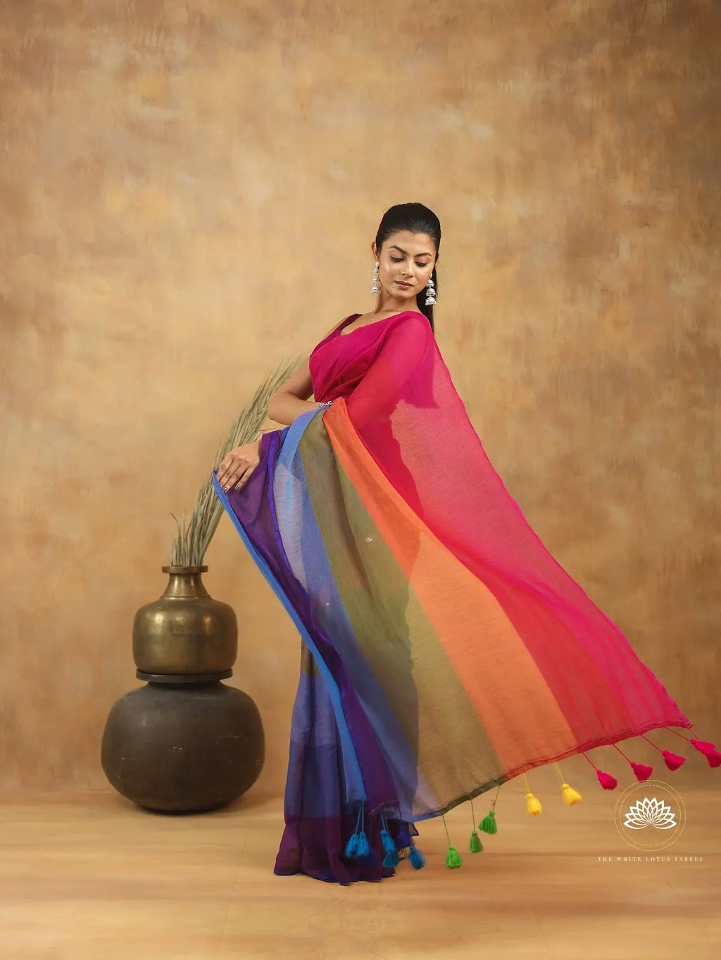 Mul Cotton Saree