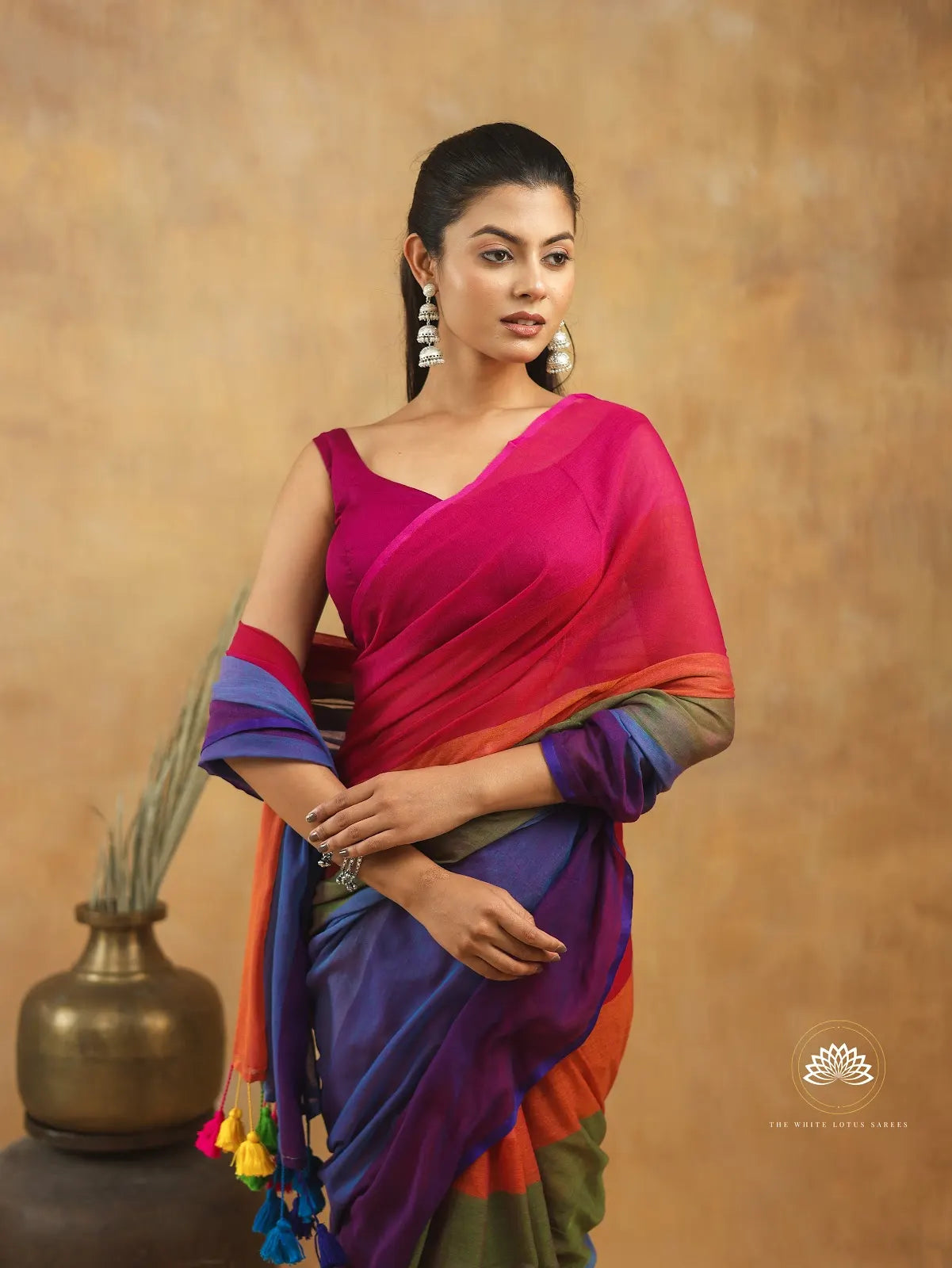 Mul Cotton Saree