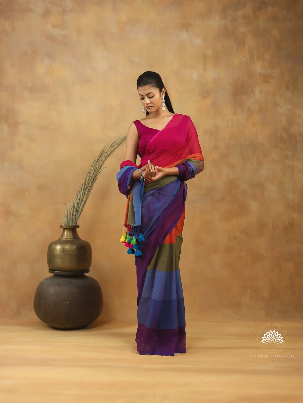 Mul Cotton Saree