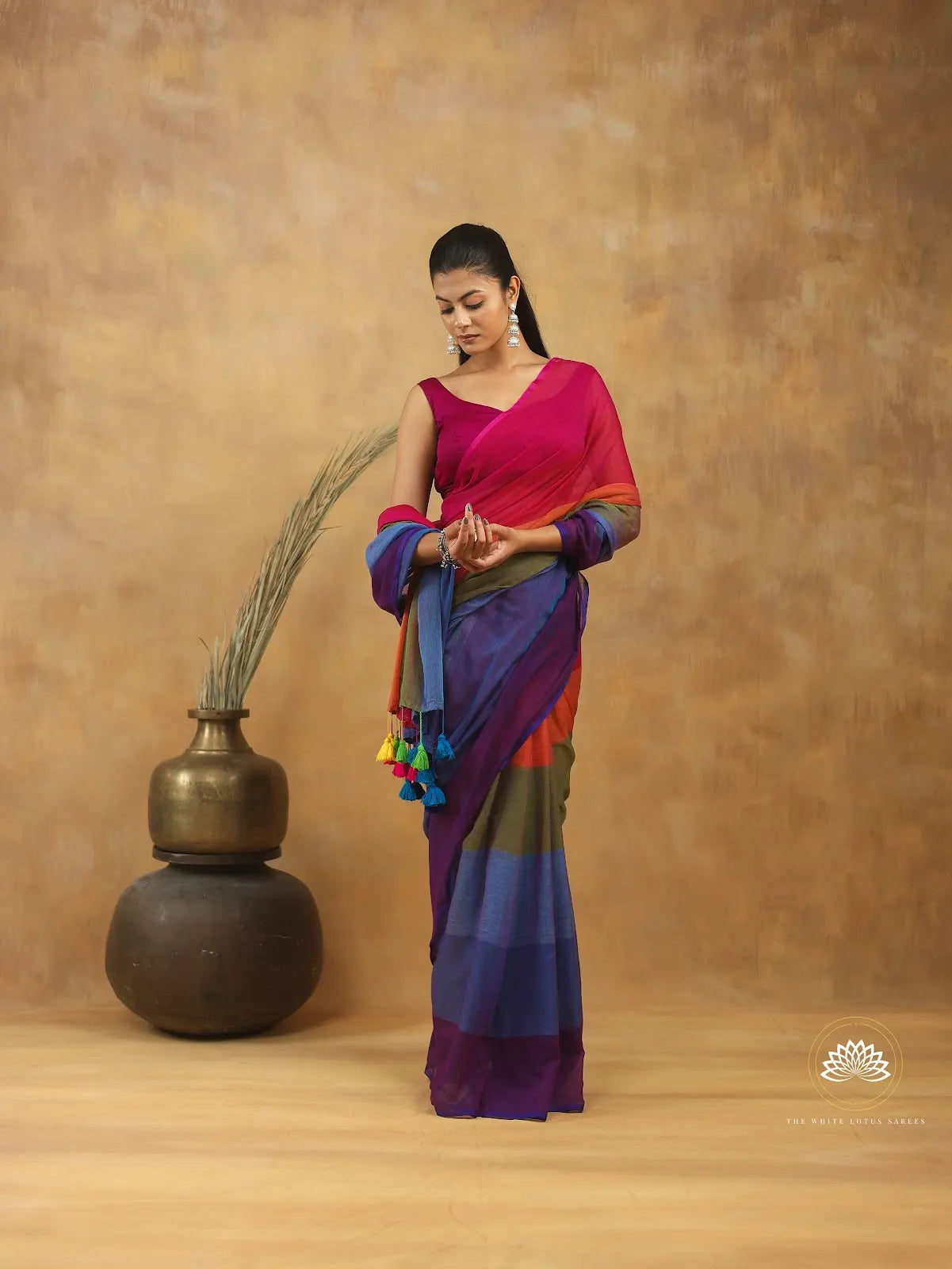 Mul Cotton Saree
